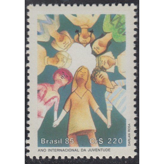 Brasil Brazil 1741 1985 Año Internacional de la Juventud MNH