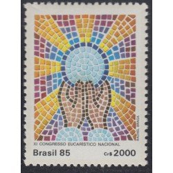 Brasil Brazil 1742 1985 Brasil Brazil 1742 1984 XI Congreso Eucarístico Nacional MNH Brasil Brazil 1742 1985 Brasil Brazil 1742 1984 XI Congreso Eucarístico Nacional MNH