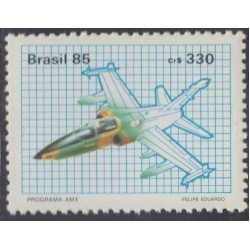 Brasil Brazil 1757 1985 Avión de Combate EMX MNH Brasil Brazil 1757 1985 Avión de Combate EMX MNH