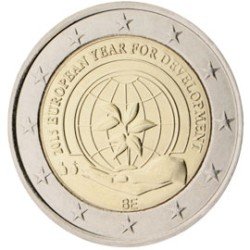 Bélgica 2015 2 € euros conmemorativos 2015 Año Europeo del Desarrollo Bélgica 2015 2 € euros conmemorativos 2015 Año Europeo del Desarrollo