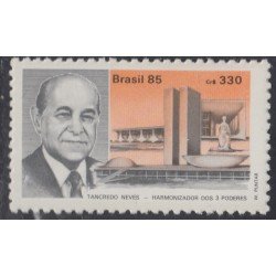 Brasil Brazil 1766 1985 Presidente Tancredo Neves MNH Brasil Brazil 1766 1985 Presidente Tancredo Neves MNH