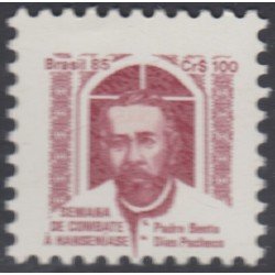 Brasil Brazil 1782 1985 Preservación contra el mal de Hansen MNH Brasil Brazil 1782 1985 Preservación contra el mal de Hansen MNH