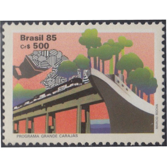 Brasil Brazil 1784 1985 Desarrollo minero del Amazonas MNH