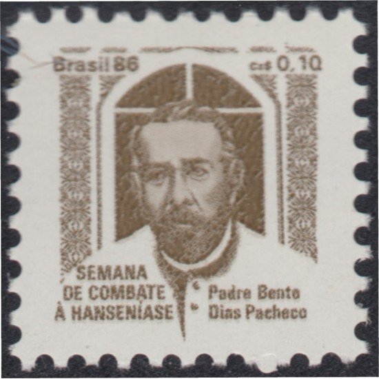 Brasil Brazil 1817 1986 Preservación contra el mal de Hansen MNH Brasil Brazil 1817 1986 Preservación contra el mal de Hansen MNH