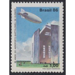 Brasil Brazil 1820 1986 50 Años del Aeropuerto Bartolomé de Gusmao MNH Brasil Brazil 1820 1986 50 Años del Aeropuerto Bartolomé de Gusmao MNH