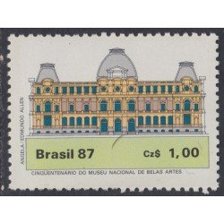Brasil Brazil 1827 1987 50 Años del Museo Nacional de Bellas Artes MNH Brasil Brazil 1827 1987 50 Años del Museo Nacional de Bellas Artes MNH