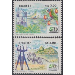Brasil Brazil 1842/43 1987 Insectos de la Sociedad Brasileña de Entomología MNH Brasil Brazil 1842/43 1987 Insectos de la Sociedad Brasileña de Entomología MNH