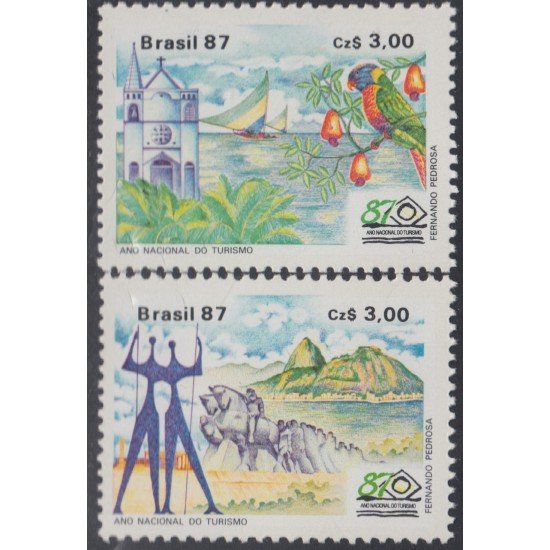 Brasil Brazil 1842/43 1987 Insectos de la Sociedad Brasileña de Entomología MNH Brasil Brazil 1842/43 1987 Insectos de la Sociedad Brasileña de Entomología MNH