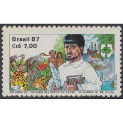 Brasil Brazil 1864 1987 Tratado descriptivo de Brasil de Gabriel Sousa MNH Brasil Brazil 1864 1987 Tratado descriptivo de Brasil de Gabriel Sousa MNH