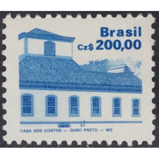 Brasil Brazil 1870 1988 Casa dos Contos Oro Prieto MNH Brasil Brazil 1870 1988 Casa dos Contos Oro Prieto MNH