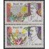 Brasil Brazil 1888/89 1988 Literatura Brasileña Día del libro MNH