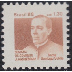 Brasil Brazil 1894 1988 Preservación contra el mal de Hansen MNH