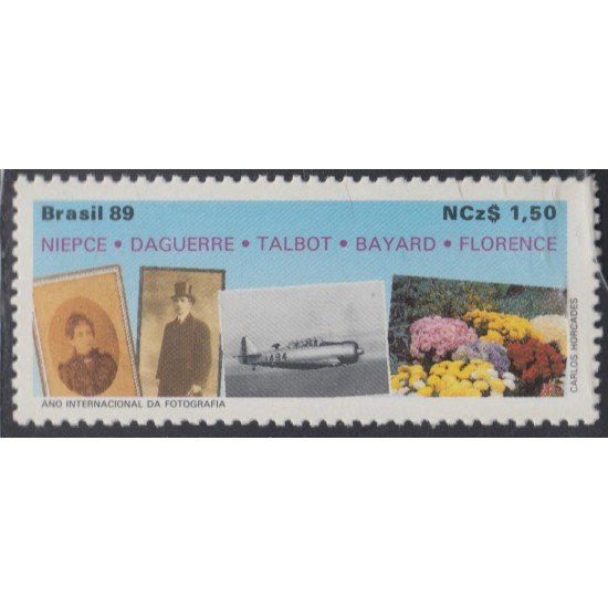 Brasil Brazil 1930 1989 Año Internacional de la fotografía MNH Brasil Brazil 1930 1989 Año Internacional de la fotografía MNH