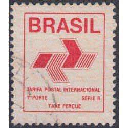 Brasil Brazil 1937 1989 Serie Antigua Timbre provisional Usado Brasil Brazil 1937 1989 Serie Antigua Timbre provisional Usado