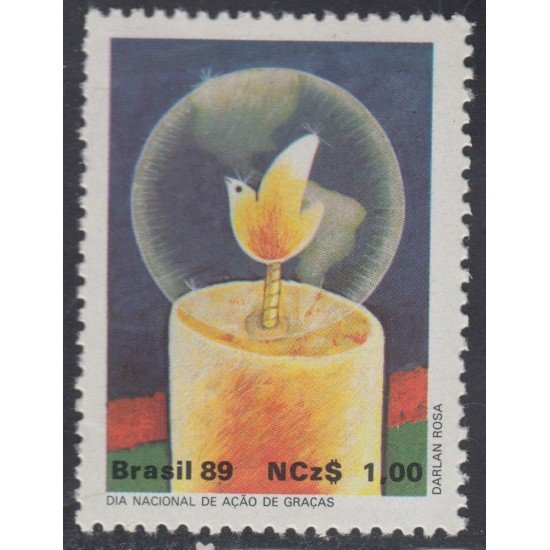 Brasil Brazil 1941 1989 Día Nacional de Acción de Gracias MNH Brasil Brazil 1941 1989 Día Nacional de Acción de Gracias MNH