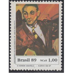 Brasil Brazil 1944 1989 Anita Malfatti pintora brasileña MNH Brasil Brazil 1944 1989 Anita Malfatti pintora brasileña MNH