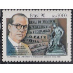 Brasil Brazil 1955 1990 Centenario del nacimiento de Lindolfo Collor MNH Brasil Brazil 1955 1990 Centenario del nacimiento de Lindolfo Collor MNH