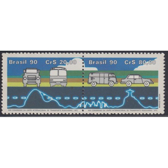 Brasil Brazil 1961/62 1990 Unión Nacional de Trasporte MNH Brasil Brazil 1961/62 1990 Unión Nacional de Trasporte MNH
