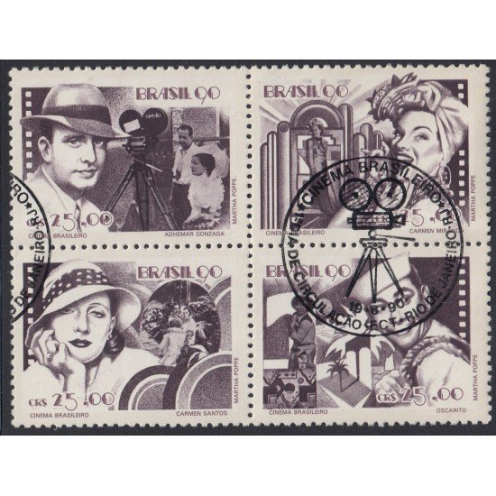 Brasil Brazil 1969/72 1990 Cine Brasileño Usado Brasil Brazil 1969/72 1990 Cine Brasileño Usado