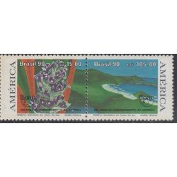 Brasil Brazil 1985/86 1990 América Upae Descubrimiento de América MNH Brasil Brazil 1985/86 1990 América Upae Descubrimiento de América MNH