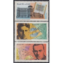 Brasil Brazil 1987/89 1990 Literatura Brasileña MNH Brasil Brazil 1987/89 1990 Literatura Brasileña MNH