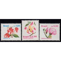 Brasil Brazil 1993/95 1990 Serie Antigua Flor Brasileña Flowers MNH Brasil Brazil 1993/95 1990 Serie Antigua Flor Brasileña Flowers MNH