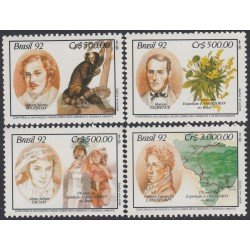Brasil Brazil 2067/70 1992 Naciones Unidas Desarrollo y Medio Ambiente MNH Brasil Brazil 2067/70 1992 Naciones Unidas Desarrollo y Medio Ambiente MNH