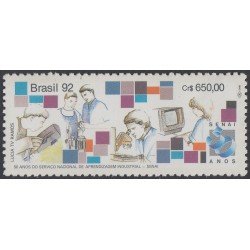 Brasil Brazil 2087 1992 50 Años servicio nacional de aprendizaje industrial MNH Brasil Brazil 2087 1992 50 Años servicio nacional de aprendizaje industrial MNH