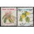 Brasil Brazil 2093/94 1992 Serie Antigua Flores Flowers Usado