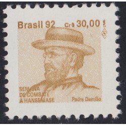 Brasil Brazil 2097 1992 Preservación contra el mal de Hansen MNH Brasil Brazil 2097 1992 Preservación contra el mal de Hansen MNH