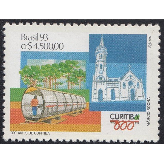 Brasil Brazil 2105 1992 Villa Curitiba MNH Brasil Brazil 2105 1992 Villa Curitiba MNH