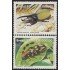 Brasil Brazil 2113/14 1992 Fauna Escarabajos MNH