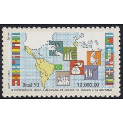 Brasil Brazil 2115 1992 III Conferencia Iberoamericana de Jefes de Estado MNH Brasil Brazil 2115 1992 III Conferencia Iberoamericana de Jefes de Estado MNH