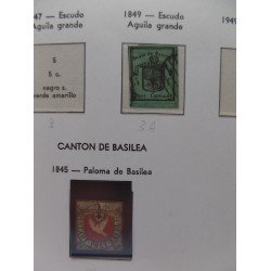 Colección Collection Suiza Suisse Helvetia 1845 - 1968 Bale Basel Colección Collection Suiza Suisse Helvetia 1845 - 1968 Bale Basel