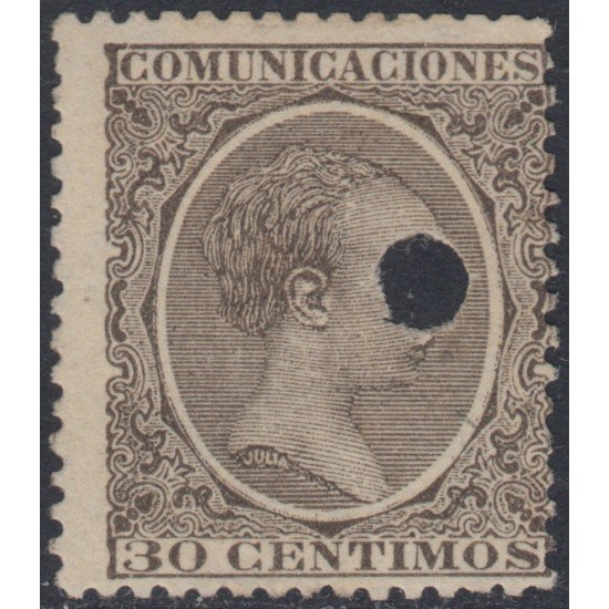 España Spain Telégrafos 222T 1889/99 MH España Spain Telégrafos 222T 1889/99 MH