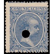 España Spain Telégrafos 215T 1889/99 MNH