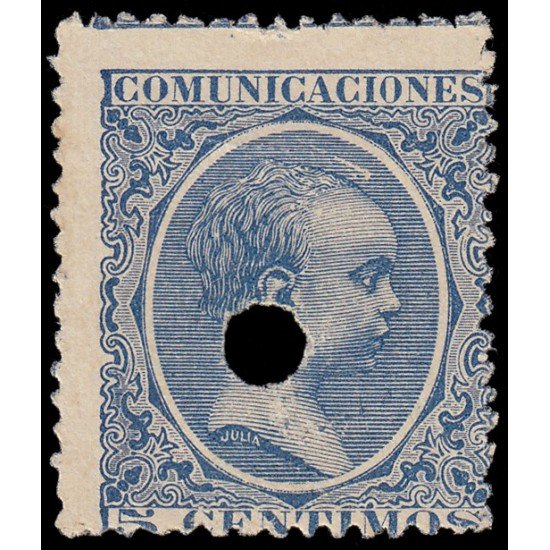 España Spain Telégrafos 215T 1889/99 MNH España Spain Telégrafos 215T 1889/99 MNH