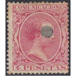 España Spain Telégrafos 227T 1889/99 usado España Spain Telégrafos 227T 1889/99 usado