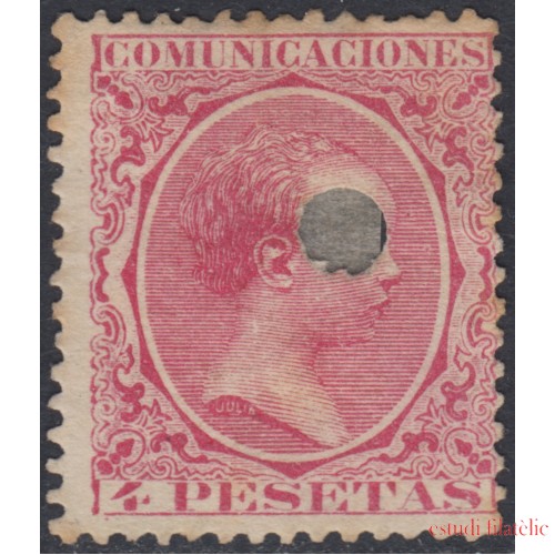 España Spain Telégrafos 227T 1889/99 MH