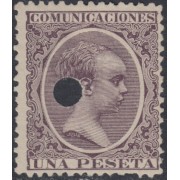 España Spain Telégrafos 226T 1889/99 MH