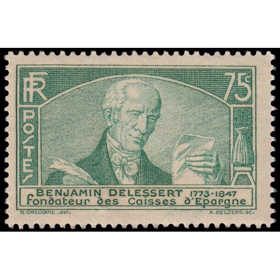 France Francia  303 1935 Congreso internacional de cajas de ahorros Paris MNH