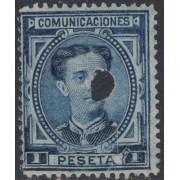 España Spain Telégrafos 180T 1876 MH