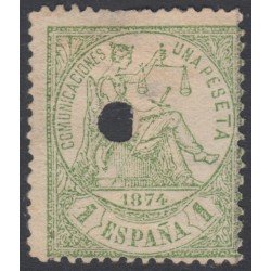 España Spain Telégrafos 150T 1874 MH España Spain Telégrafos 150T 1874 MH