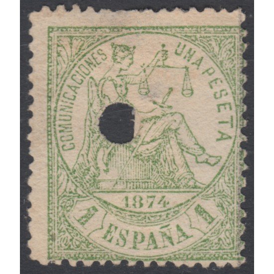 España Spain Telégrafos 150T 1874 MH