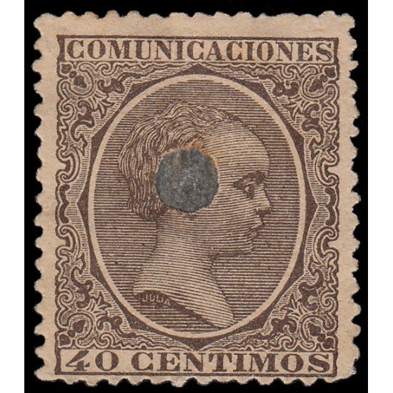 España Spain Telégrafos 223T 1889/99 MH España Spain Telégrafos 223T 1889/99 MH