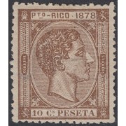 Puerto Rico 19 1878 Alfonso XII MH