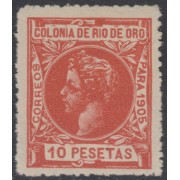 Río de Oro 16 1905 Alfonso XIII Num. A000.000 MNH