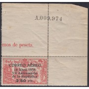 España Spain 756 1938 VII Aniversario República MNH España Spain 756 1938 VII Aniversario República MNH