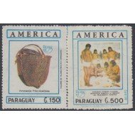 Upaep 1989 1172-1205 Paraguay  Varidad variety color
