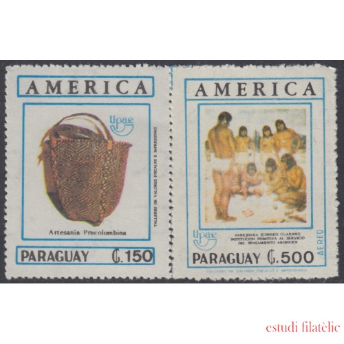 Upaep 1989 1172-1205 Paraguay  Varidad variety color